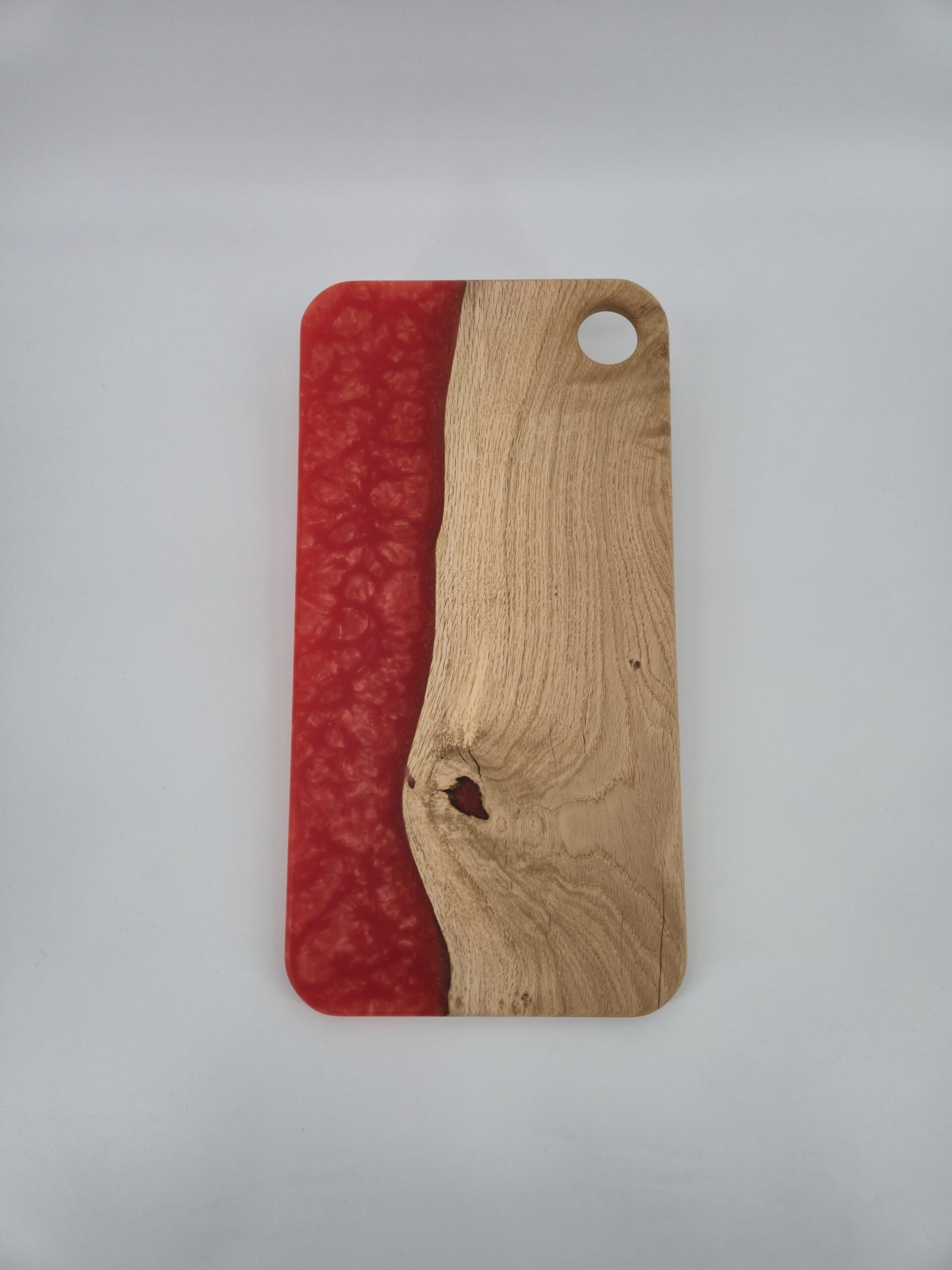 Borrelplank eiken/bloedsinaasappel 2 groot