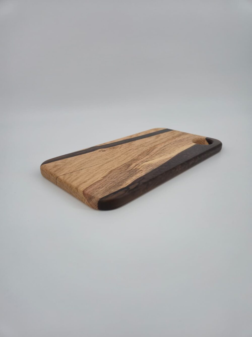 Borrelplank eiken/bruin klein