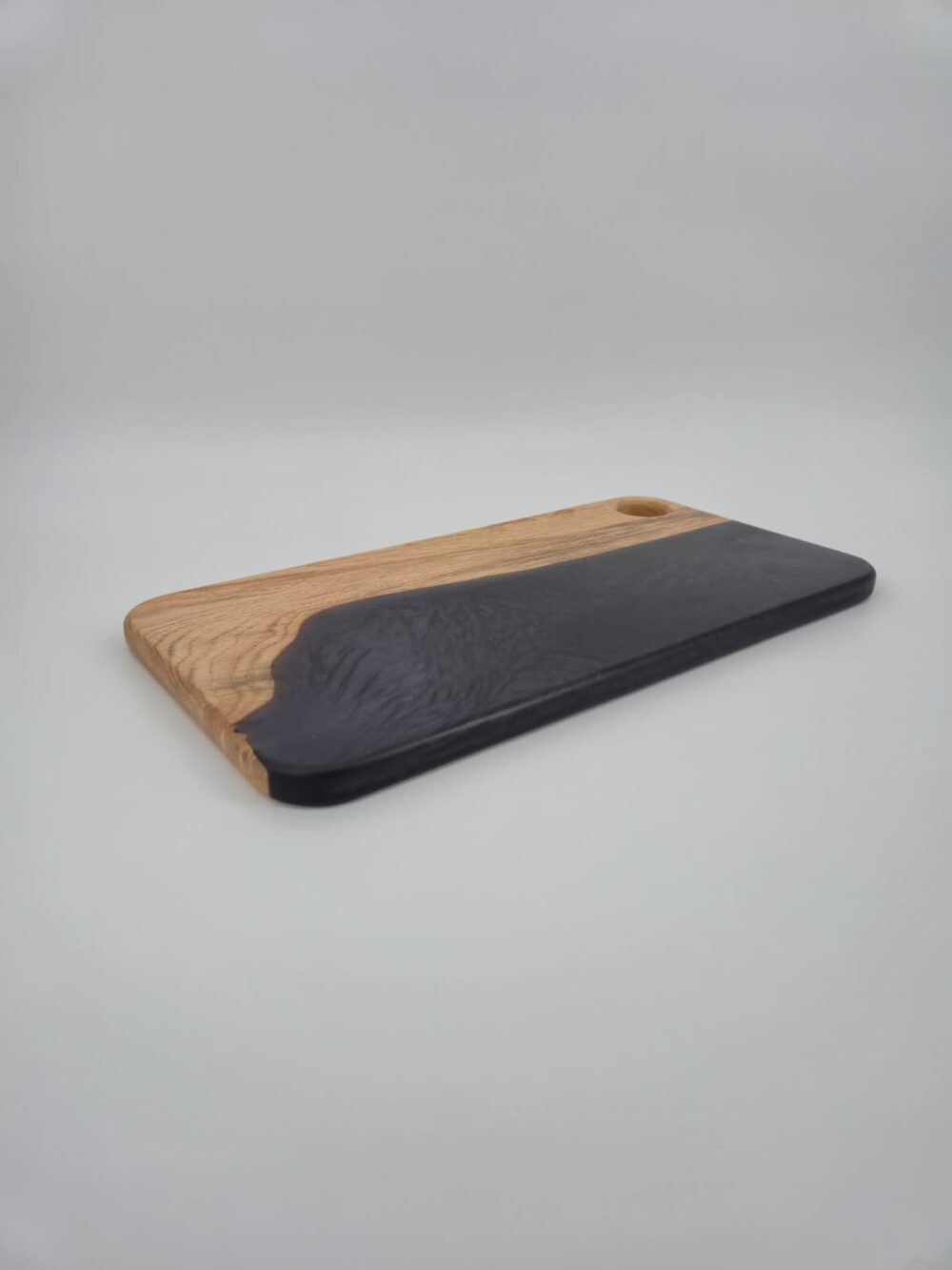 Borrelplank eiken/paars groot